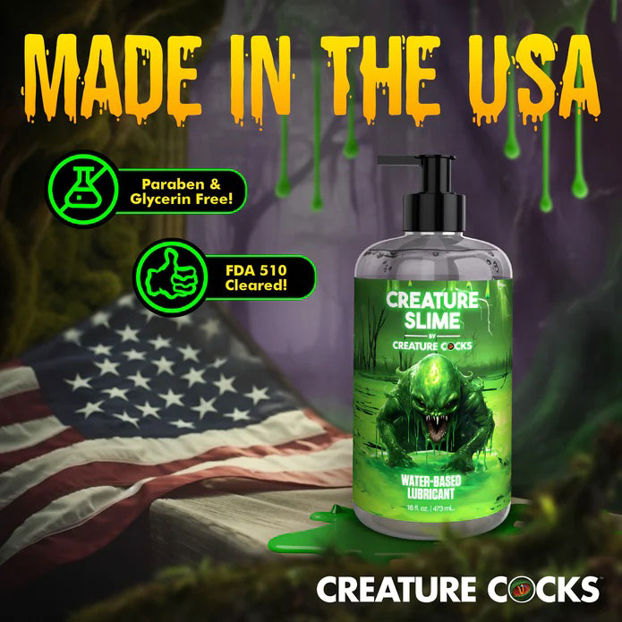 Creature Slime Water Based Lubricant 16oz | CC-AH455-16OZ