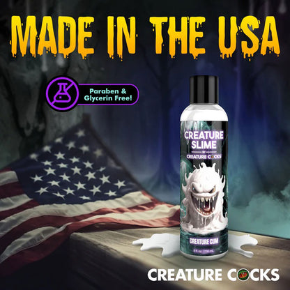 8oz Creature Slime Creature Cum Unscented Jizz - Lubricant - Clear | CC-AH456-8OZ