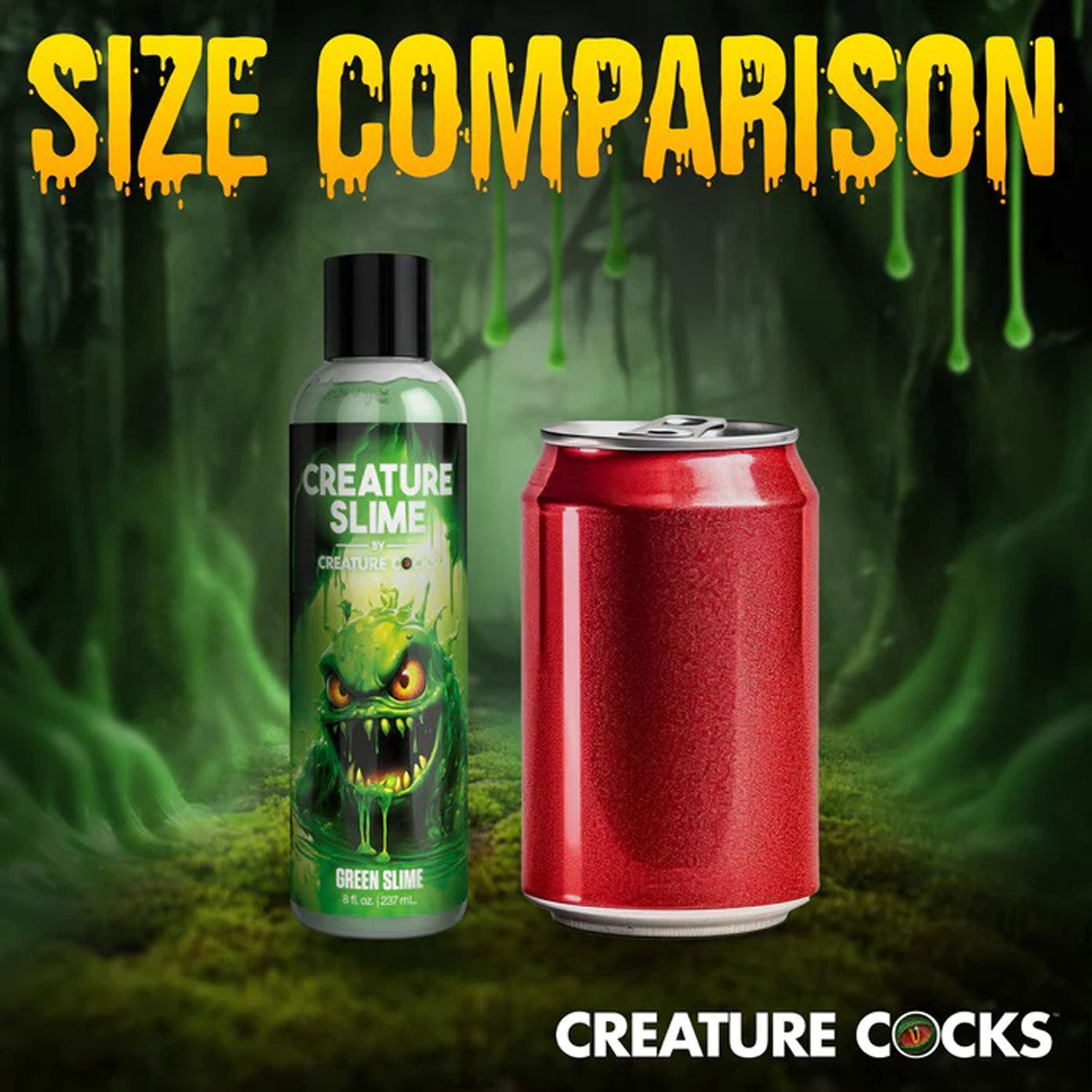 8oz Creature Slime Green Slime Water-Based - Lubricant | CC-AH586-8OZ