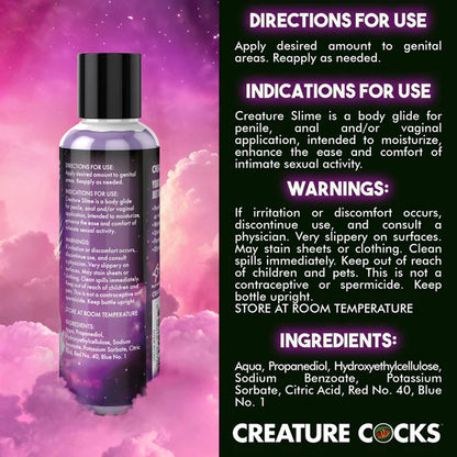 4oz Creature Slime Purple Slime Water-Based - Lubricant | CC-AH587-4OZ