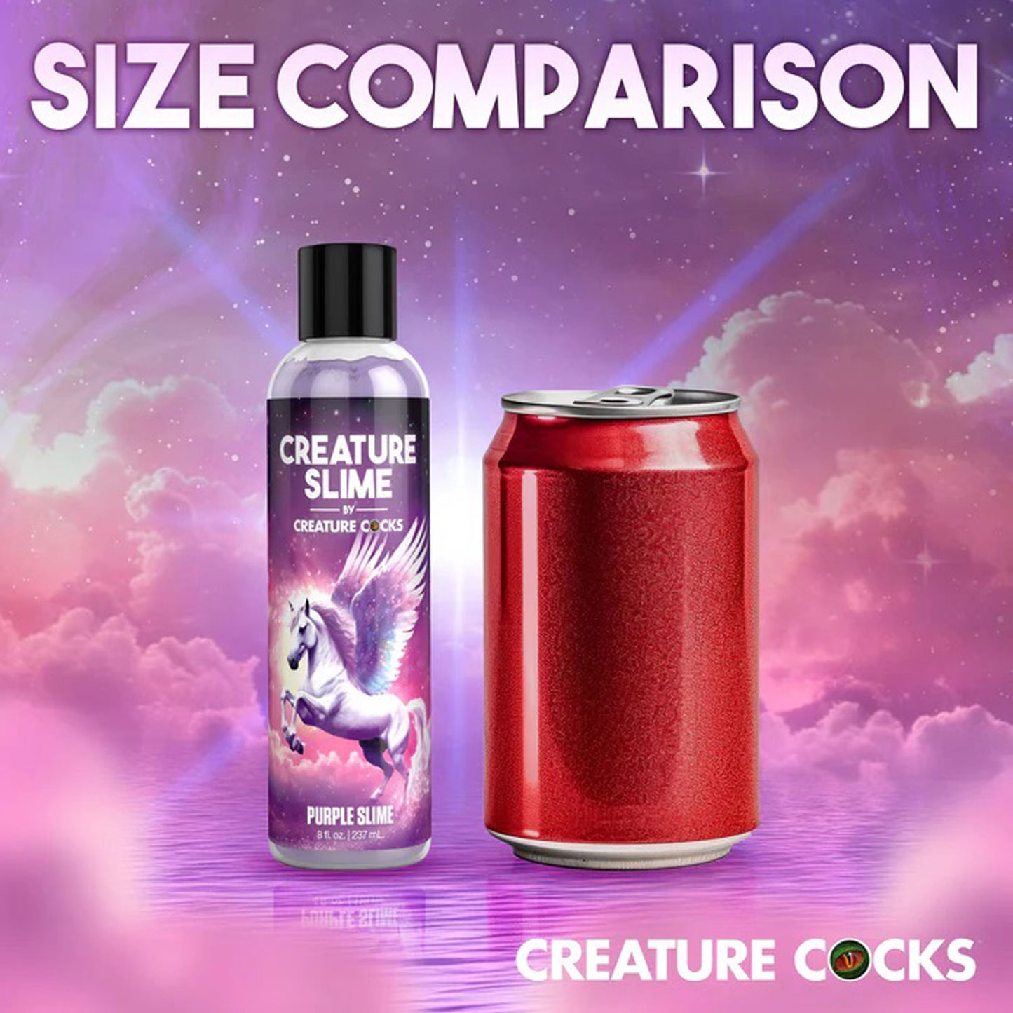 8oz Creature Slime Purple Slime Water-Based - Lubricant | CC-AH587-8OZ