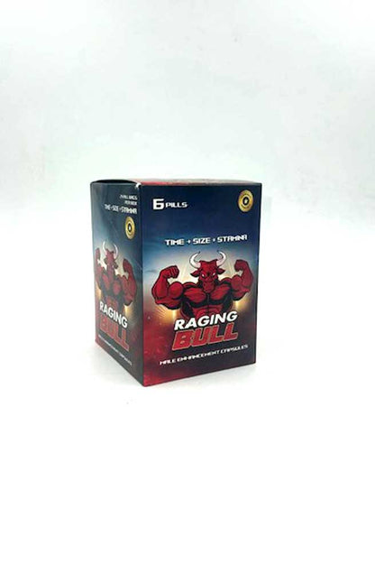 Raging Bull Male Enhancement - 6 Ct Pills Per Sleeve - 24 Sleeve - Display | CG-RBB2