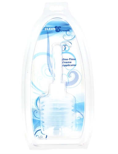 Disposable Enema Douche Applicator - Clear by XR Brands 811847013104 available at EroticWarehouse.com