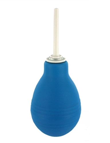 Anal Clean Enema Bulb - Blue by XR Brands 811847014309 available at EroticWarehouse.com