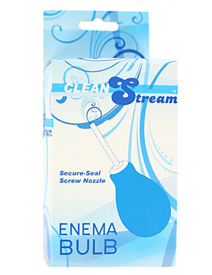 Anal Clean Enema Bulb - Blue by XR Brands 811847014309 available at EroticWarehouse.com