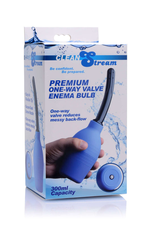 Premium One- Way Valve Enema Bulb by XR Brands 848518025791 available at EroticWarehouse.com