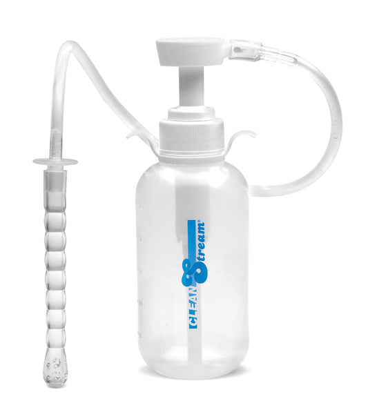 Pump Action Enema Bottle With Nozzle by XR Brands 848518028792 available at EroticWarehouse.com