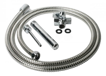 Clean Stream Metal Deluxe Shower System by XR Brands 811847010172 available at EroticWarehouse.com