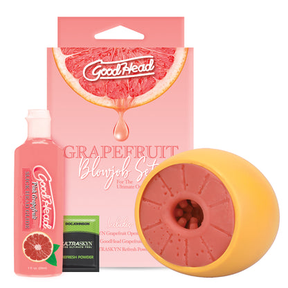 Goodhead - Grapefruit Blowjob Set - Yellow/pink | DJ0682-35-BX