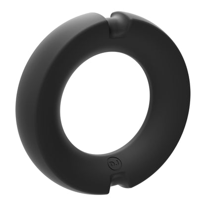 Merci - the Paradox - Silicone Covered Metal Cock Ring - 50mm - Black DJ2402-40-BX 782421089795 from EdgingWarehouse.com where we sell the best male sex toys and fleshlight type strokers for masturbation, edging and gooning and other men's health and sexu