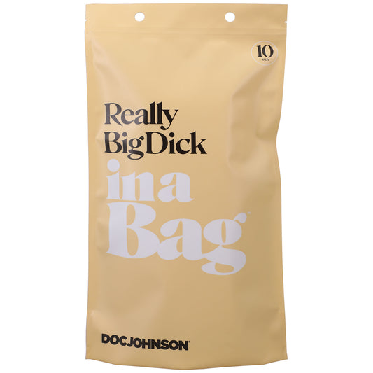 Really Big Dick in a Bag 10 Inch - Clear | DJ5002-03-BG