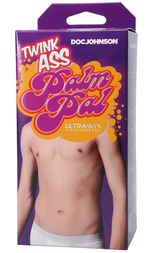 Palm Pal - Twink - Ultraskyn Stroker - Ass - Ass - Vanilla | DJ5110-52-BX