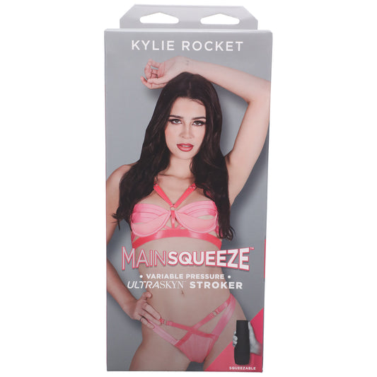 Main Squeeze - Kylie Rocket - Ultraskyn Stroker - Pussy - Vanilla | DJ5200-48-BX