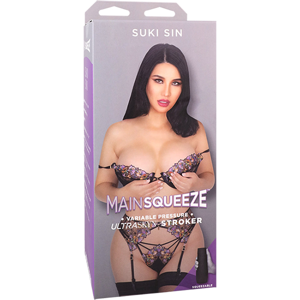 Main Squeeze Suki Sin | Doc Johnson | DJ5200-85-BX | 782421090081 from EdgingWarehouse.com and EroticWarehouse.com where we sell the best adult sex toys and fleshlight type strokers for masturbation, edging and gooning and other adult health and sexual we