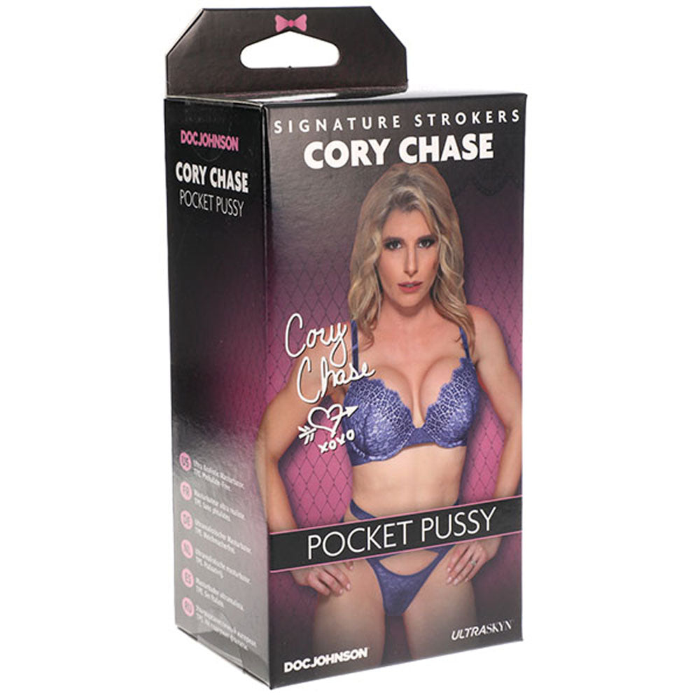 Signature Strokers - Cory Chase Ultraskyn Pocket Pussy | DJ5510-29-BX