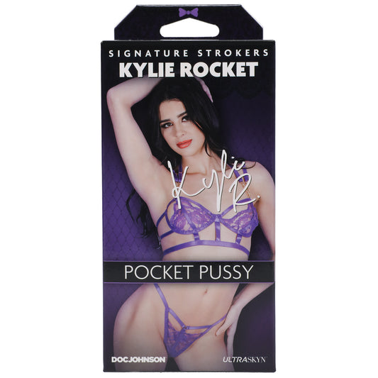 Signature Strokers - Kylie Rocket - Ultraskyn Pocket Pussy - Vanilla | DJ5510-48-BX