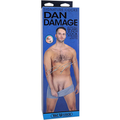 Signature Cocks Dan Damage 10" Cock With Removable Vac-U-Lock Suction Cup - Vanilla DJ8160-36-BX 782421090111 from EdgingWarehouse.com where we sell the best male sex toys and fleshlight type strokers for masturbation, edging and gooning and other men's h