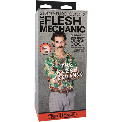 Signature Cocks the Flesh Mechanic 7.5" - Cock With Removable Vac-U-Lock Suction Cup - Vanilla DJ8160-40-BX 782421092009 from EdgingWarehouse.com where we sell the best male sex toys and fleshlight type strokers for masturbation, edging and gooning and ot