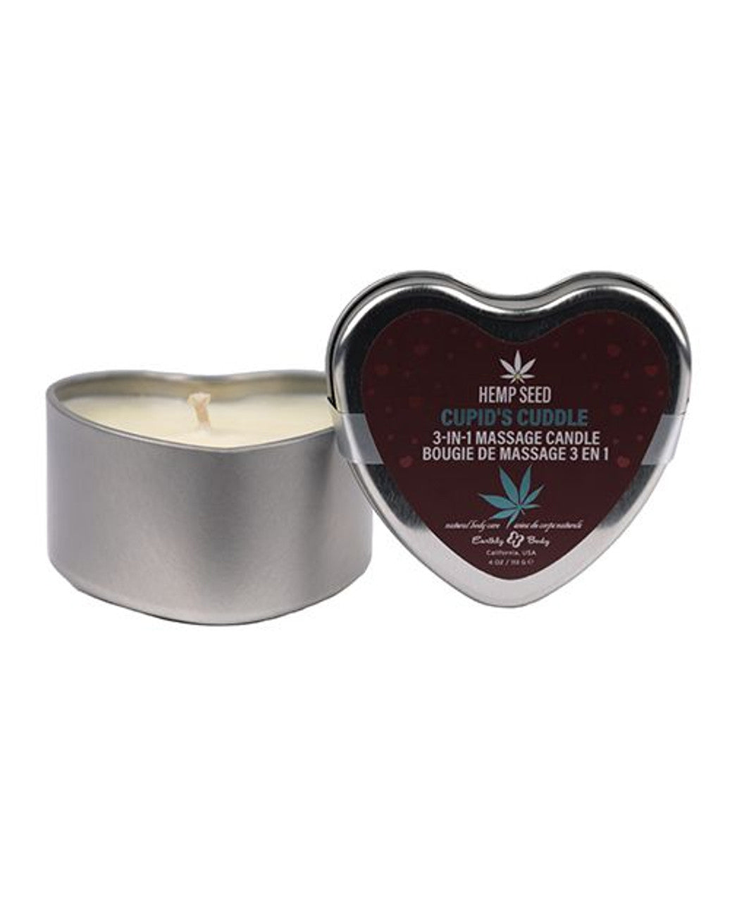 Hemp Seed 3-in-1 Valentines Day Candle - Cupid's Cuddle 4 Oz EB-HSCV024A 810040296284 from EdgingWarehouse.com where we sell the best male sex toys and fleshlight type strokers for masturbation, edging and gooning and other men's health and sexual wellnes