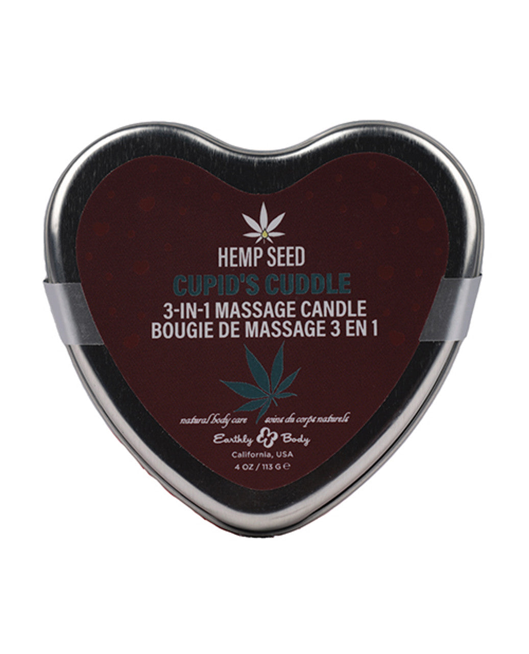 Hemp Seed 3-in-1 Valentines Day Candle - Cupid's Cuddle 4 Oz EB-HSCV024A 810040296284 from EdgingWarehouse.com where we sell the best male sex toys and fleshlight type strokers for masturbation, edging and gooning and other men's health and sexual wellnes