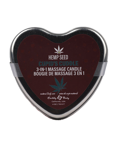 Hemp Seed 3-in-1 Valentines Day Candle - Cupid's Cuddle 4 Oz EB-HSCV024A 810040296284 from EdgingWarehouse.com where we sell the best male sex toys and fleshlight type strokers for masturbation, edging and gooning and other men's health and sexual wellnes