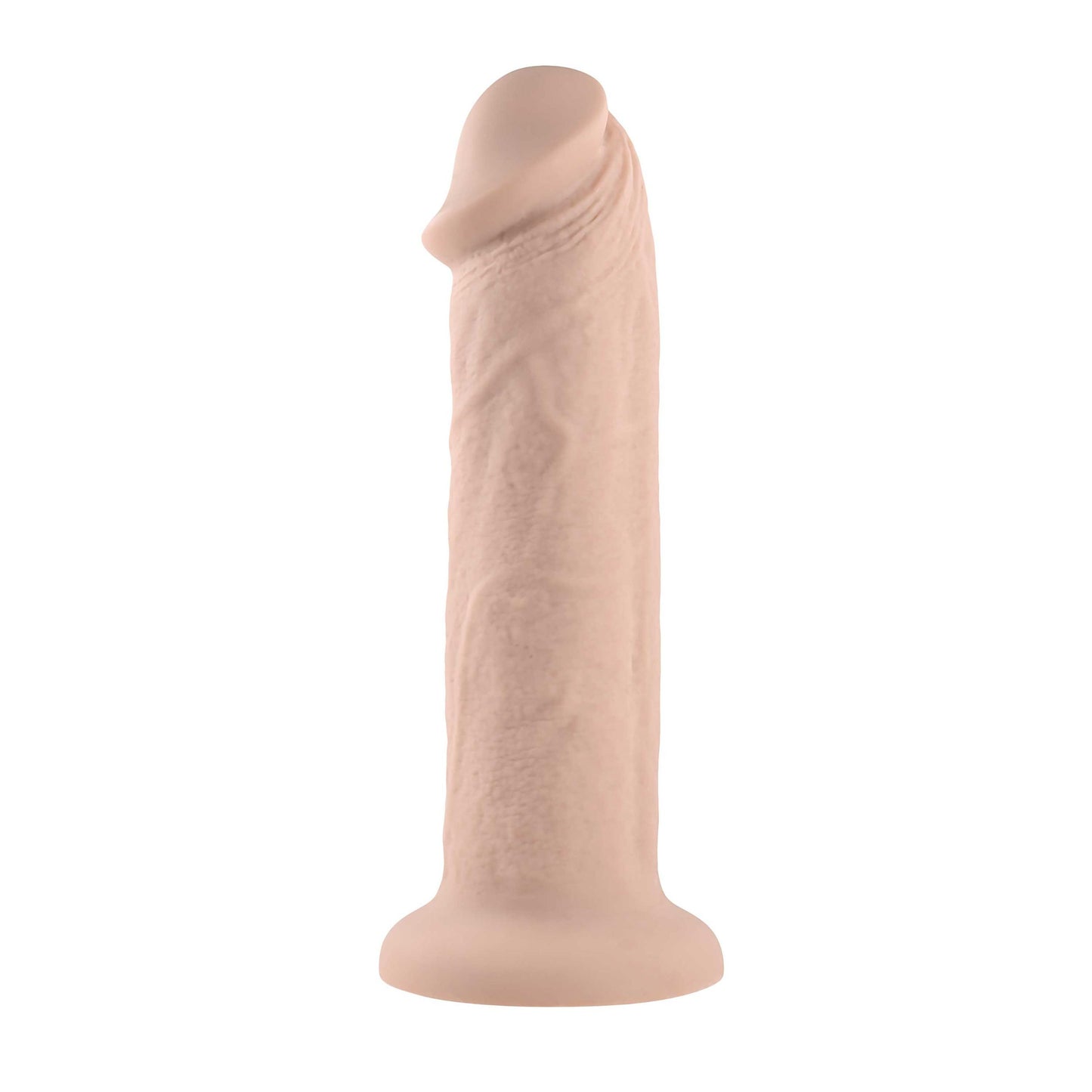 7 Inch Girthy Vibrating Dong - Light | EN-RD-2734-2