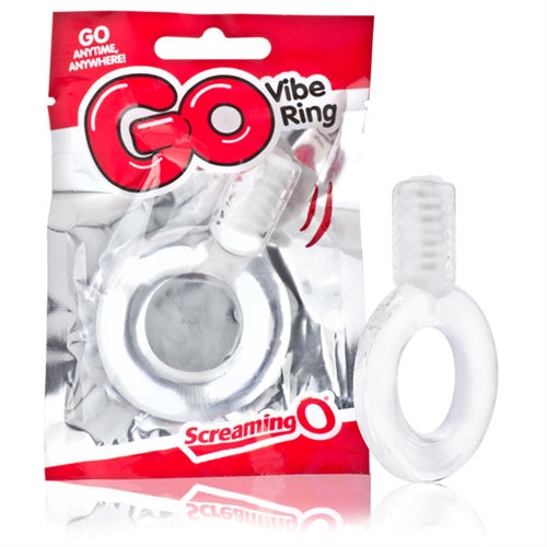 Screaming O Go Vibe Ring - Clear | GO-C-110E