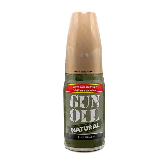 Gun Oil Natural 4 Oz GO-NAT-4 813362024252 from EdgingWarehouse.com where we sell the best male sex toys and fleshlight type strokers for masturbation, edging and gooning and other men's health and sexual wellness items.