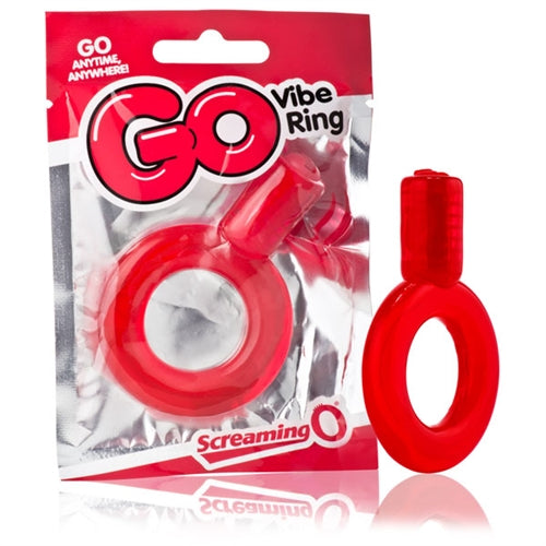 Screaming O Go Vibe Ring - Red | GO-R-110E