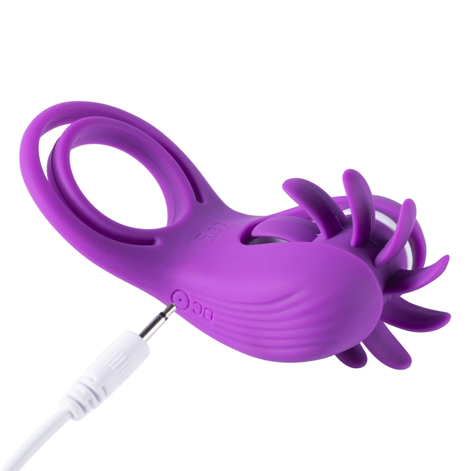 Roxy - Tongue Clit Licker and Cock Ring - Purple H-CR-07-928PU 710022363907 from EdgingWarehouse.com where we sell the best male sex toys and fleshlight type strokers for masturbation, edging and gooning and other men's health and sexual wellness items.
