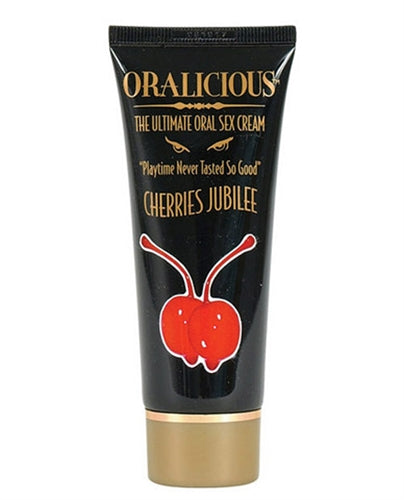 Oralicious - Cherries Jubilee - 2 Fl. Oz. | Hott Products | HTP2152 | 818631021529 from EdgingWarehouse.com and EroticWarehouse.com where we sell the best adult sex toys and fleshlight type strokers for masturbation, edging and gooning and other adult hea