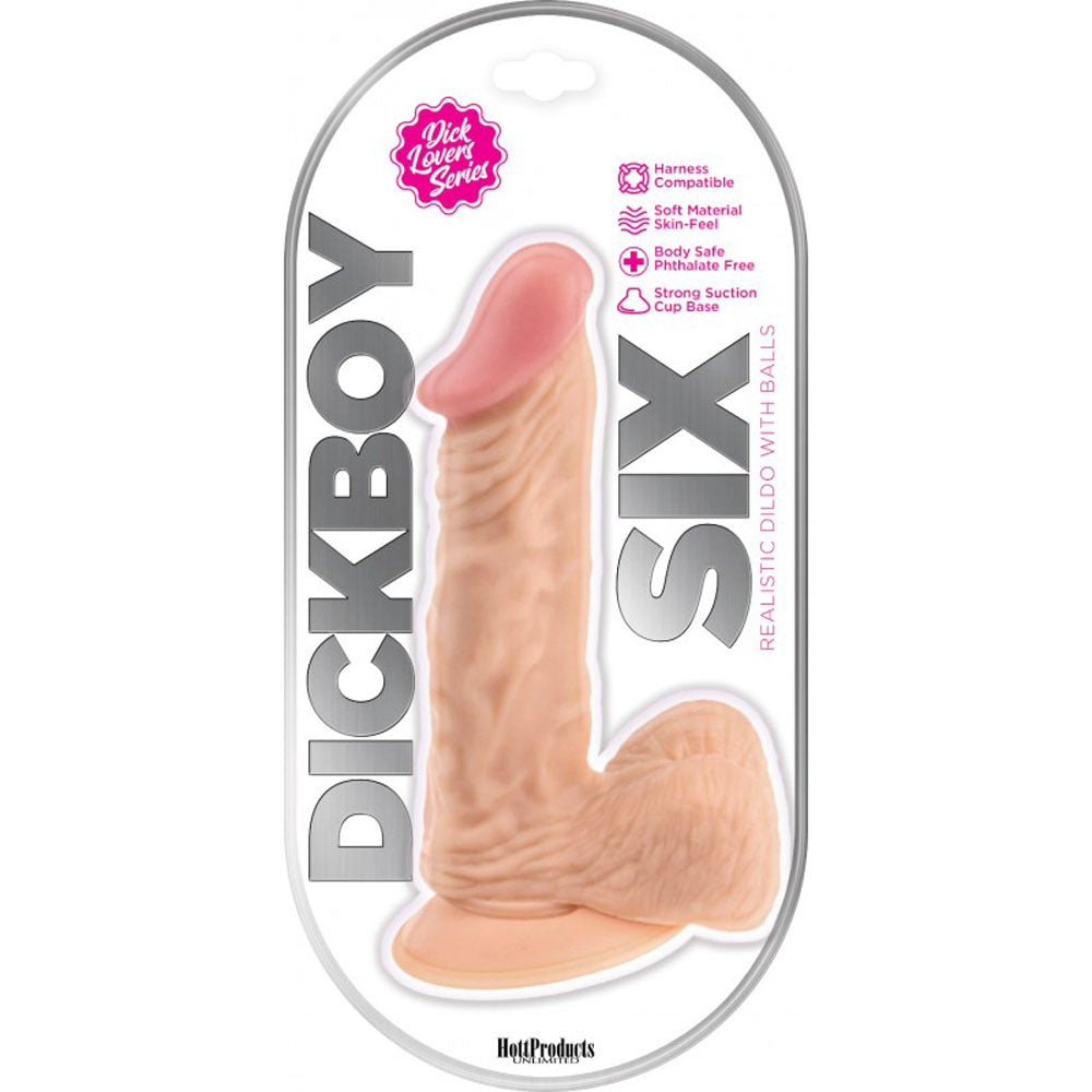 Dick Boy 6 Inch Dildo - Flesh | HTP3310