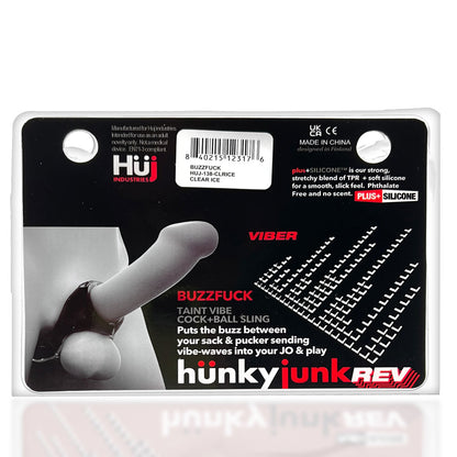 Buzzfuck Taint Vibe-Sling - Tar Ice HUJ-138-TARICE 840215123169 from EdgingWarehouse.com where we sell the best male sex toys and fleshlight type strokers for masturbation, edging and gooning and other men's health and sexual wellness items.