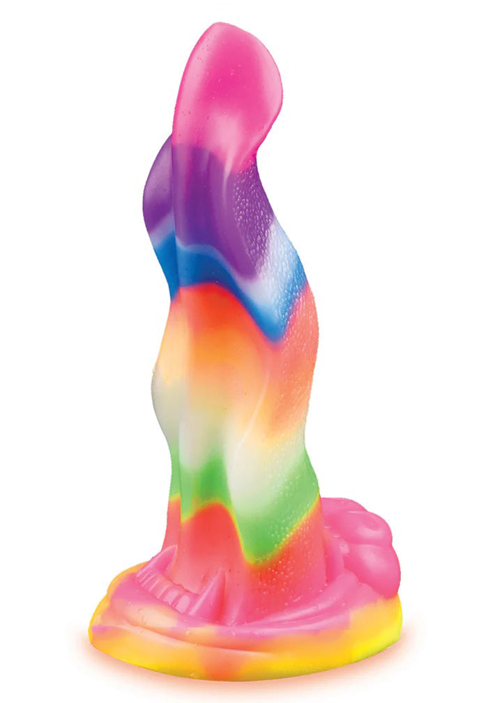 Alien Nation Lick of the Lair Silicone Glow in the Dark Creature Dildo - Multicolor | IC1357