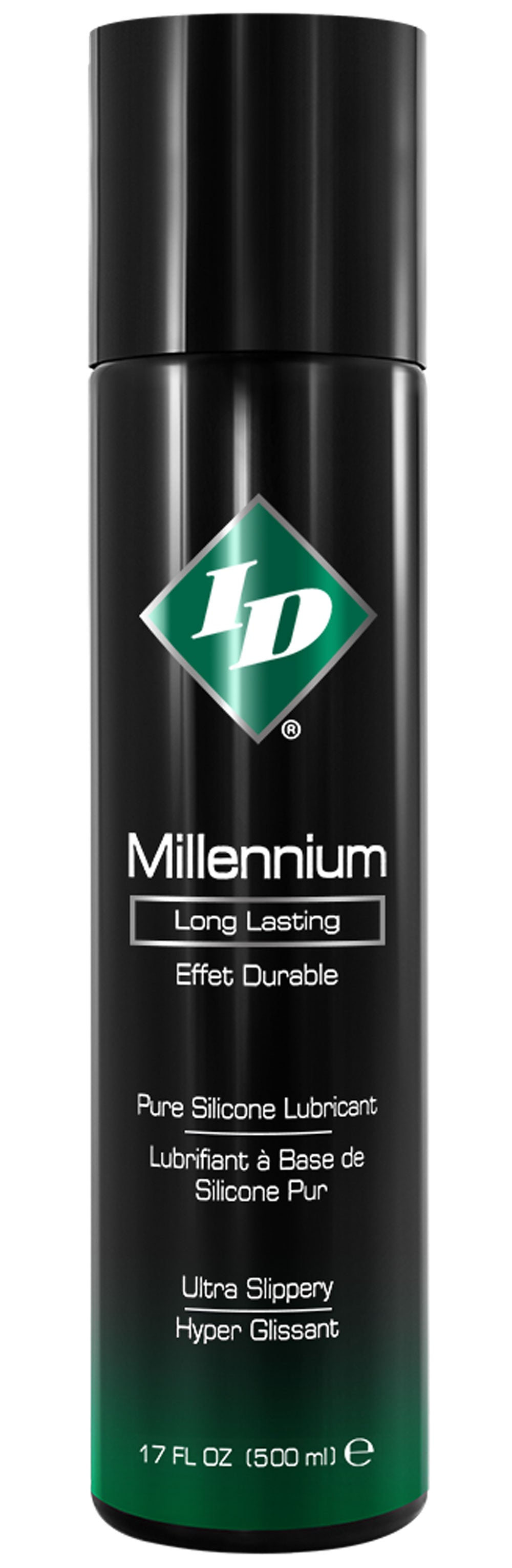 ID Millennium Silicone Lubricant 17 Oz ID-MLL-17 761236900747 from EdgingWarehouse.com where we sell the best male sex toys and fleshlight type strokers for masturbation, edging and gooning and other men's health and sexual wellness items.