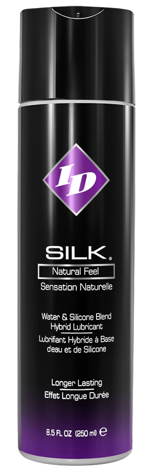 ID Silk Silicone and Water Blend Lubricant 8.5 Oz ID-SLK-08 761236900785 from EdgingWarehouse.com where we sell the best male sex toys and fleshlight type strokers for masturbation, edging and gooning and other men's health and sexual wellness items.