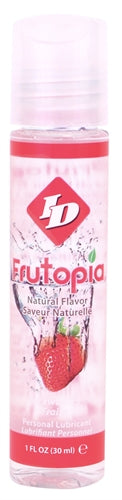 ID Frutopia Natural Flavor - Strawberry Water Based Lubricant 1 Oz | ID-TSE-01