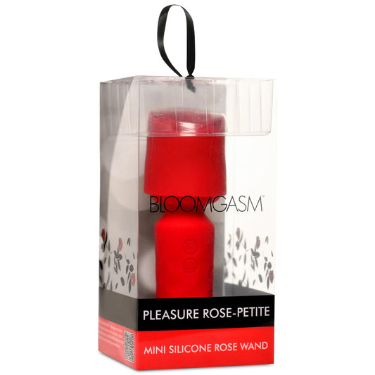 Pleasure Rose-Petite Mini Silicone Rose Wand - Red INM-AH339 848518053886 from EdgingWarehouse.com where we sell the best male sex toys and fleshlight type strokers for masturbation, edging and gooning and other men's health and sexual wellness items.
