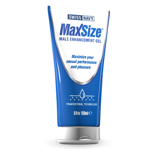 Max Size Gel - 5 Oz Tube/ 148ml | M.D. Science Lab | MD-MS605 | 699439006051 from EdgingWarehouse.com and EroticWarehouse.com where we sell the best adult sex toys and fleshlight type strokers for masturbation, edging and gooning and other adult health an