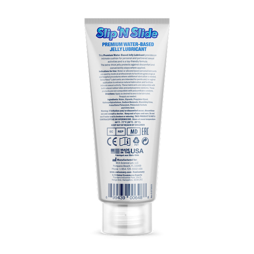 Swiss Navy Slip N Slide - Premium Jelly Lubricant - 2 Fl. Oz. | MD-SNSLIP2