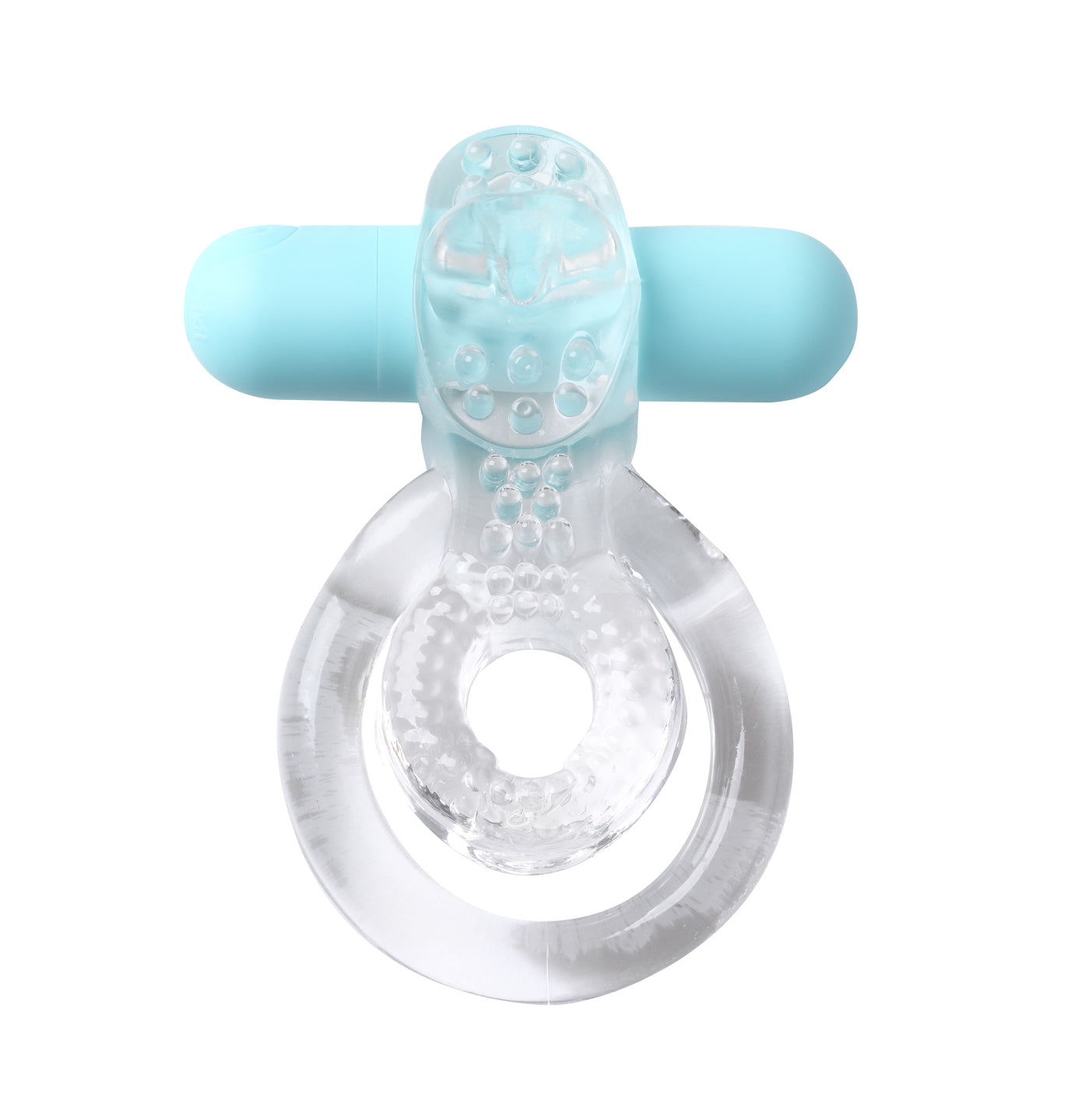 Jayden Vibrating Erection Enhancer Ring - Clear | MTMA1720-CLR