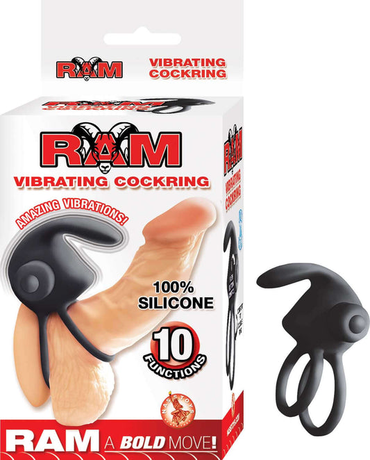 Ram Vibrating Cockring - Black | NW2812-1