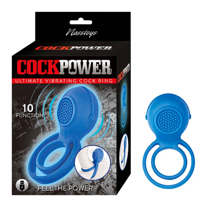 Cockpower Ultimate Vibrating Cockring - Blue | NW3216-2