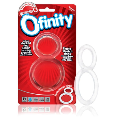 Ofinity Double Ring - Clear | OFY-C-110E