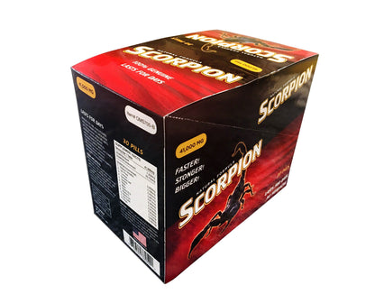 Scorpion Male Enhancement - 30 Count Box | OMS705-B