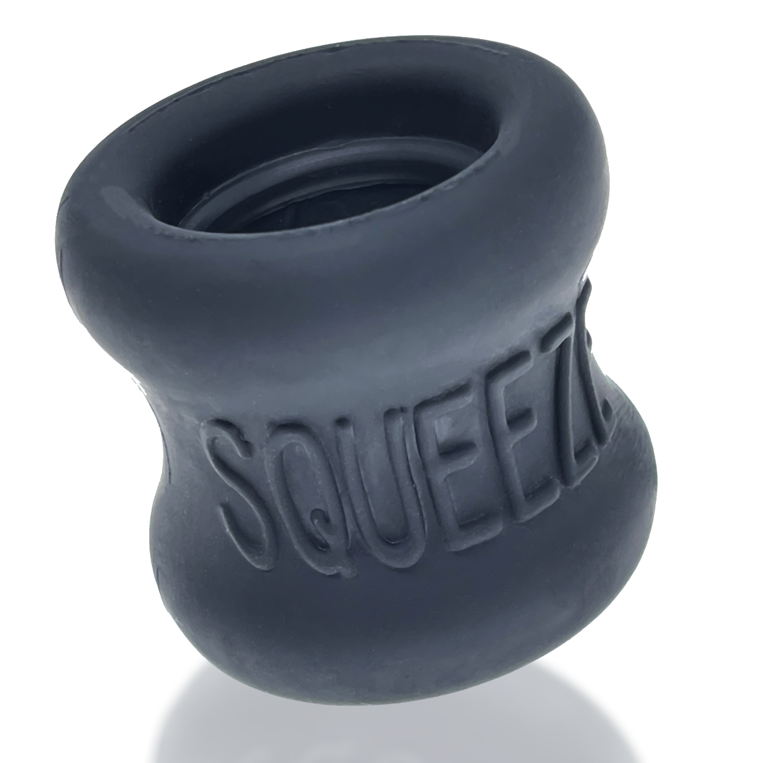 Squeeze Soft - Grip Ballstretcher - Night Black OX-3011-NGT 840215121820 from EdgingWarehouse.com where we sell the best male sex toys and fleshlight type strokers for masturbation, edging and gooning and other men's health and sexual wellness items.