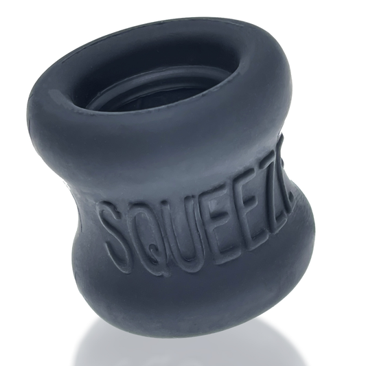 Squeeze Soft - Grip Ballstretcher - Night Black OX-3011-NGT 840215121820 from EdgingWarehouse.com where we sell the best male sex toys and fleshlight type strokers for masturbation, edging and gooning and other men's health and sexual wellness items.