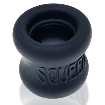 Squeeze Soft - Grip Ballstretcher - Night Black OX-3011-NGT 840215121820 from EdgingWarehouse.com where we sell the best male sex toys and fleshlight type strokers for masturbation, edging and gooning and other men's health and sexual wellness items.