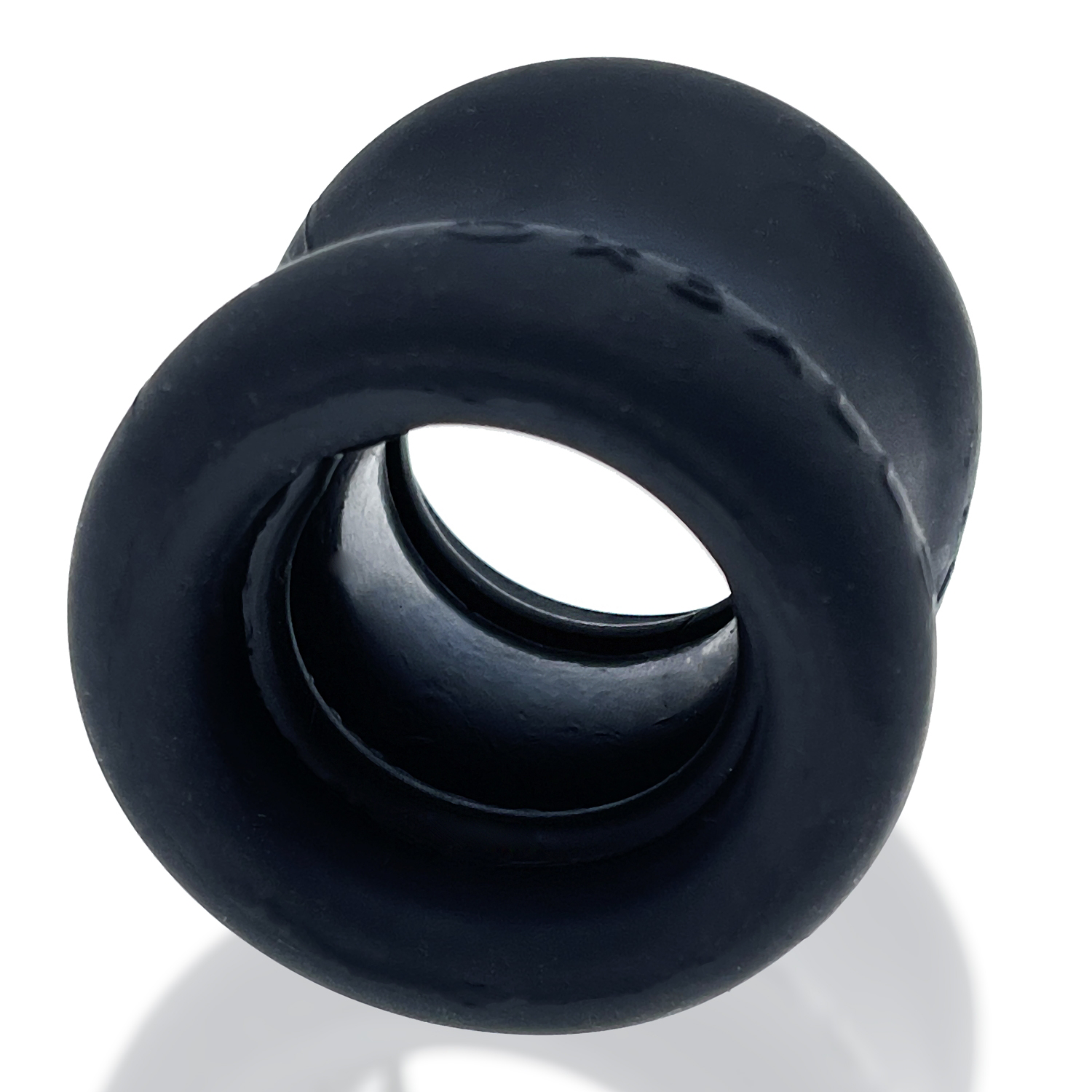 Squeeze Soft - Grip Ballstretcher - Night Black OX-3011-NGT 840215121820 from EdgingWarehouse.com where we sell the best male sex toys and fleshlight type strokers for masturbation, edging and gooning and other men's health and sexual wellness items.