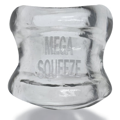 Mega Squeeze - Ergofit Ballstretcher - Clear OX-3077-CLR 840215122643 from EdgingWarehouse.com where we sell the best male sex toys and fleshlight type strokers for masturbation, edging and gooning and other men's health and sexual wellness items.